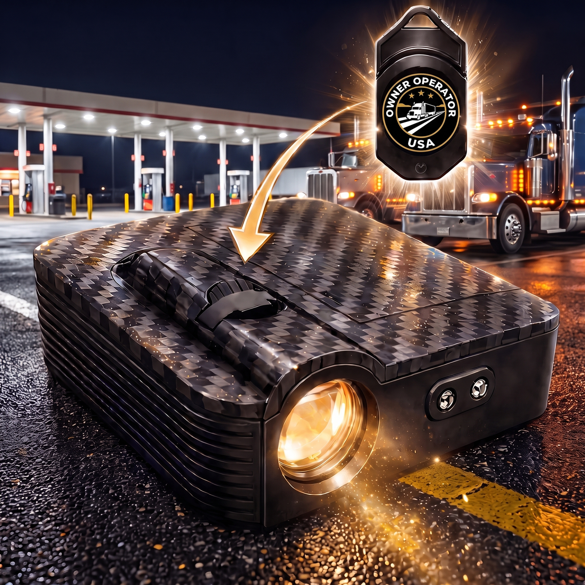 Truck Door Projector